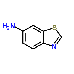 6-氨基苯并噻唑结构式