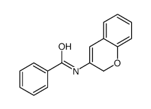 (9ci)-n-2H-1-苯并吡喃-3-苯甲酰胺结构式