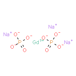 gadolinium trisodium bis(phosphate)结构式