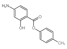 p-Tolyl-4-aminosalicylate结构式