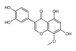 3-(3,4-Dihydroxyphenyl)-5,7-dihydroxy-8-methoxy-4H-1-benzopyran-4-one Structure