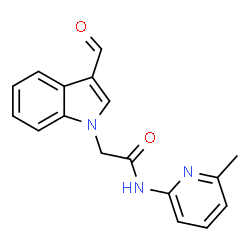 1H-Indole-1-acetamide,3-formyl-N-(6-methyl-2-pyridinyl)-(9CI) picture