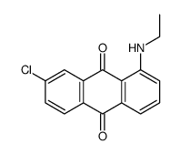 7-chloro-1-(ethylamino)anthracene-9,10-dione Structure