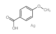 Silver p-anisate结构式