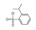 2-propan-2-ylbenzenesulfonyl chloride结构式