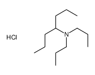 heptan-4-yl(dipropyl)azanium,chloride Structure