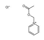 pyridin-1-ium-1-ylmethyl acetate,chloride Structure