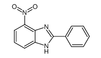 2-phenyl-4-nitrobenzimidazole结构式