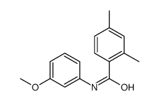 Benzamide, N-(3-methoxyphenyl)-2,4-dimethyl- (9CI) Structure