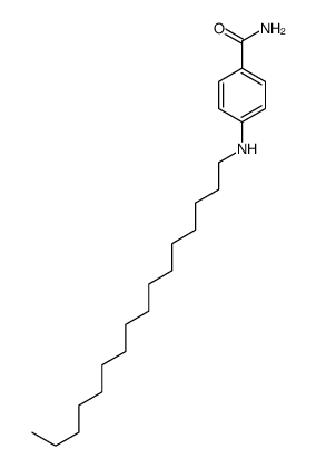 4-(hexadecylamino)benzamide Structure