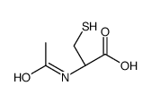 Ac-DL-Cys-OH structure