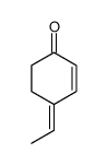 4-ethylidene-cyclohex-2-enone Structure