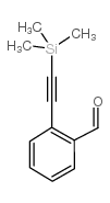2-[(三甲基甲硅烷基)乙炔基]苯甲醛结构式