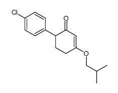 6-(4-chlorophenyl)-3-isobutoxy-2-cyclohexen-1-one Structure