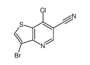 3-Bromo-7-chlorothieno[3,2-b]pyridine-6-carbonitrile picture