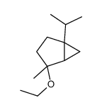 4-ethoxy-4-methyl-1-propan-2-ylbicyclo[3.1.0]hexane结构式