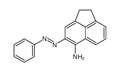 4-phenylazo-acenaphthen-5-ylamine结构式