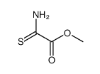 Acetic acid,aminothioxo-,methyl ester (9CI) Structure