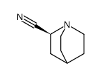 1-Azabicyclo[2.2.2]octane-2-carbonitrile, (2S)- structure