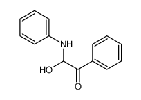 2-anilino-2-hydroxy-1-phenylethanone结构式