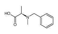 (+)-N-methyl-N-benzyl-(R)-Ala Structure