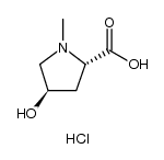 N-Me-Hyp-OH·HCl结构式