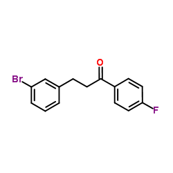 3-(3-Bromophenyl)-1-(4-fluorophenyl)-1-propanone picture