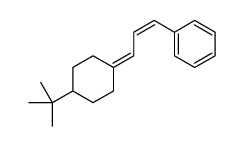 3-(4-tert-butylcyclohexylidene)prop-1-enylbenzene Structure