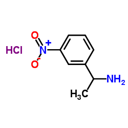 1-(3-Nitrophenyl)ethanamine hydrochloride structure