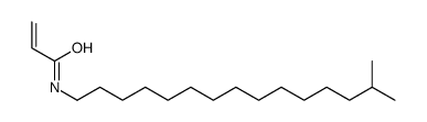 N-(14-methylpentadecyl)prop-2-enamide Structure