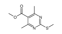 4,6-二甲基-2-甲硫基嘧啶-5-羧酸甲酯图片