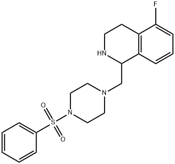 5-Fluoro-1-((4-(Phenylsulfonyl)Piperazin-1-Yl)Methyl)-1,2,3,4-Tetrahydroisoquinoline picture