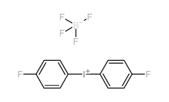 bis(4-fluorophenyl)iodonium tetrafluoroborate Structure