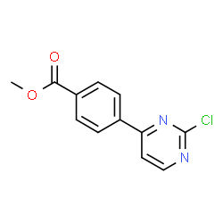 4-(2-chloro-4-pyrimidinyl)benzoic acid methyl ester picture