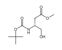 N-Boc-beta-D-HoMoser-OMe结构式