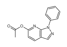 1-phenyl-1H-pyrazolo<3,4-b>pyridin-6-yl acetate结构式