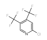 2-chloro-4,5-bis(trifluoromethyl)pyridine Structure