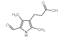 3-(5-醛基-2,4-二甲基-1H-吡咯-3-基)丙酸图片