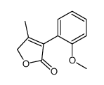 4-(2-methoxyphenyl)-3-methyl-2H-furan-5-one Structure