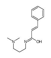 N-[3-(dimethylamino)propyl]-3-phenylprop-2-enamide Structure