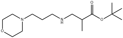 tert-butyl 2-methyl-3-{[3-(morpholin-4-yl)propyl]amino}propanoate picture