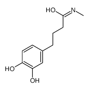 Benzenebutanamide, 3,4-dihydroxy-N-methyl- (9CI)结构式