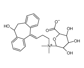 10-hydroxyamitriptyline-N-glucuronide结构式