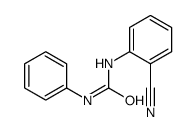 N-(2-CYANOPHENYL)-N''-PHENYLUREA结构式