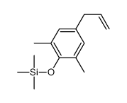 (2,6-dimethyl-4-prop-2-enylphenoxy)-trimethylsilane Structure