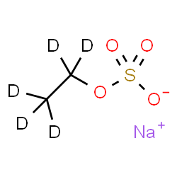 Sodium Ethyl-d5 Sulfate Structure