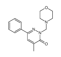 4-Methyl-2-morpholinomethyl-6-phenyl-3(2H)-pyridazinone picture