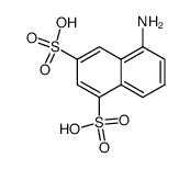 5-Aminonaphthalene-1,3-disulfonic acid Structure