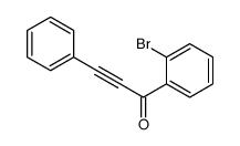 1-(2-bromophenyl)-3-phenylprop-2-yn-1-one结构式