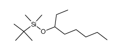 3-(t-butyldimethylsiloxy)octane Structure